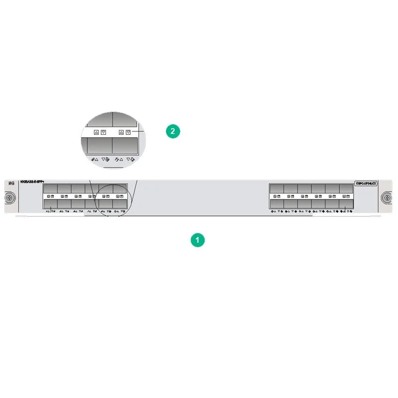 S12500-X 48 Portas Ethernet 10GBASE Módulo de Interface Óptica (SFP+ LC) (FX) Lsxm1tgs48FX1 0231A2us