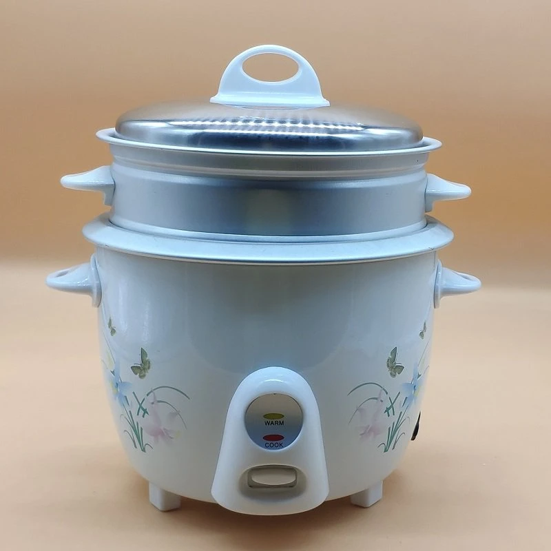 Small Mini Rice Cooker for Easy to Carry Portable Travel with Aluminium Pan Pot Container