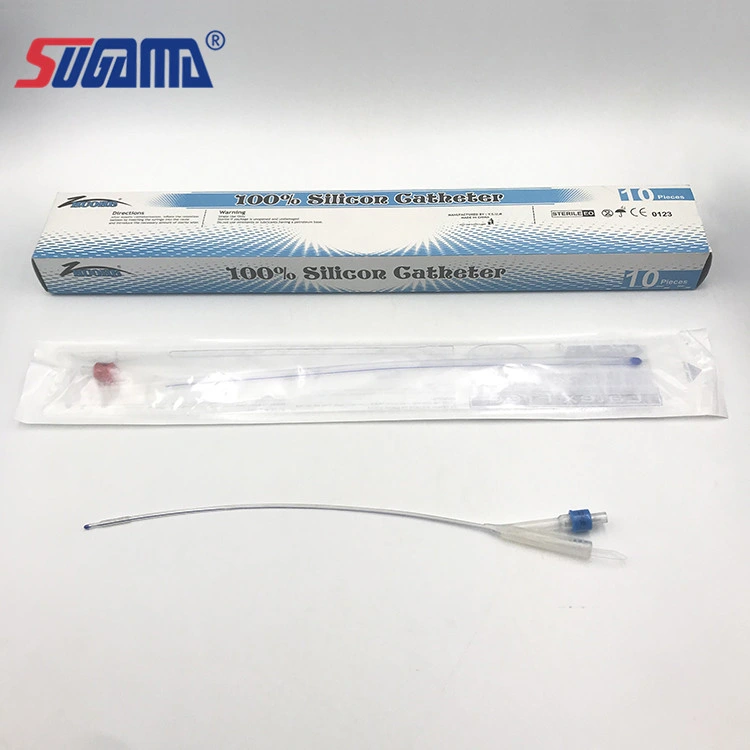 3-Way Standard Silicone Coated Latex Foley Catheter Manufacturer