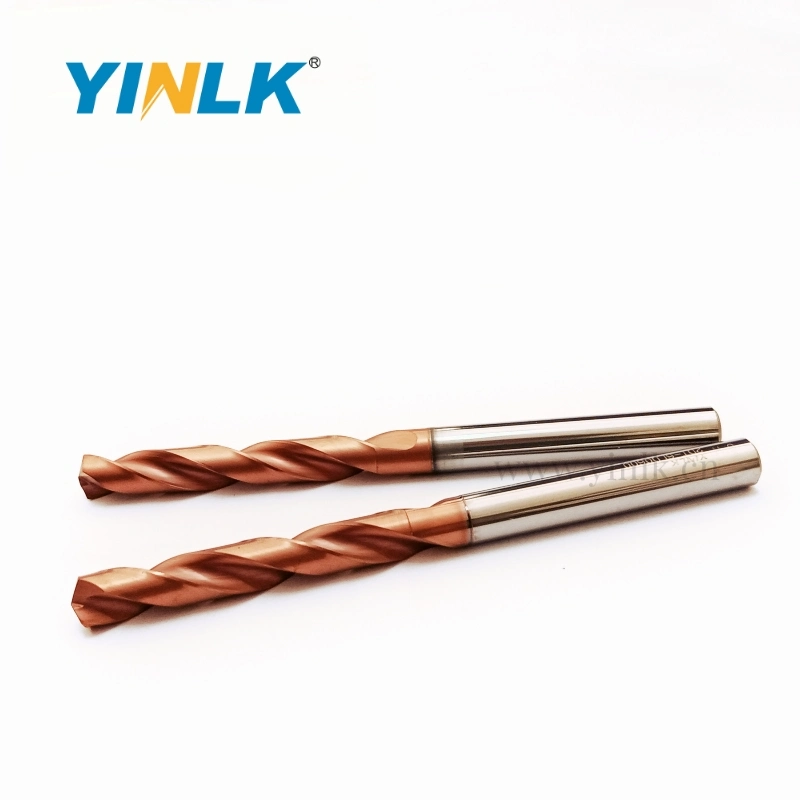 Solid Carbide Tungsten Straight Shank Drills for CNC D5.8*44*82L*D6