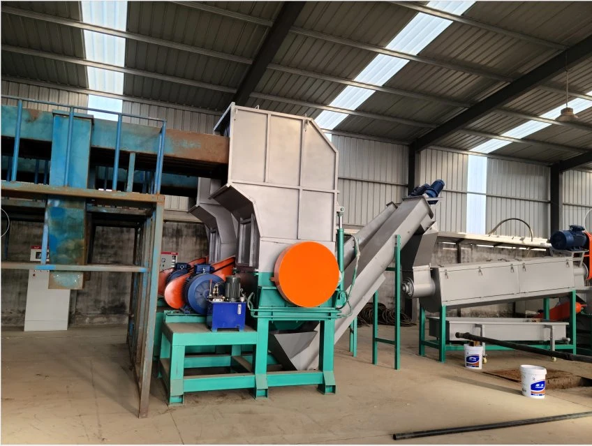 PP PE PA PS Woven Bag/Nylon/Bottle / Pipes Shredder Crusher Washing Machine Plastic Recycling Machine Granulator Pelletizing Machine