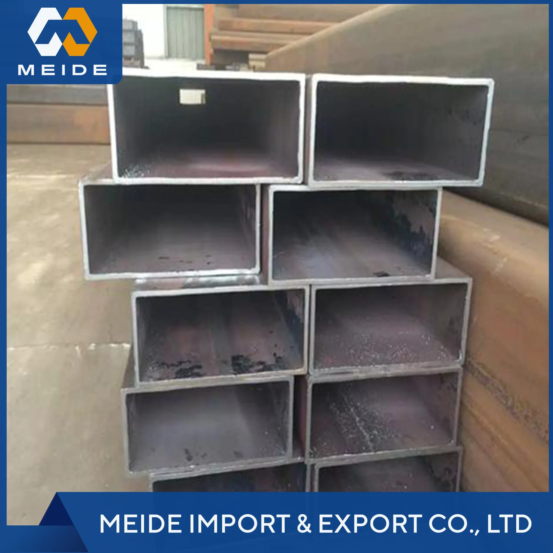 40X40mm A283c 1015 S235jrc/ St37-2/1.0122/ Q235B Seamless Square Rectangular Steel Pipe/Tube