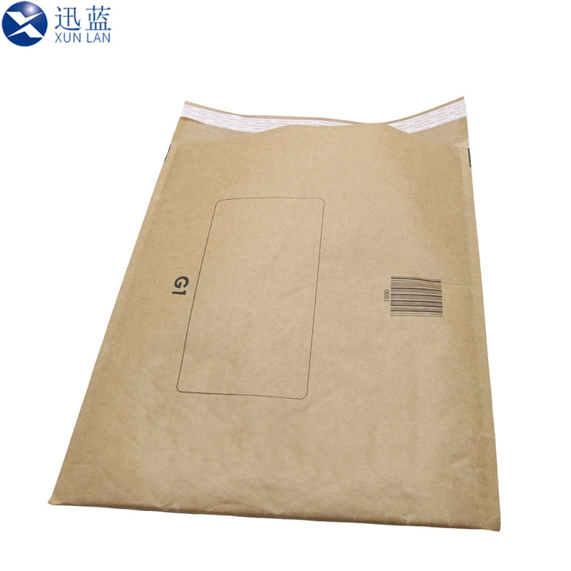 Custom Printing Courier Brown Kraft Paper Padded Mailing Envelopes Packing Clothes