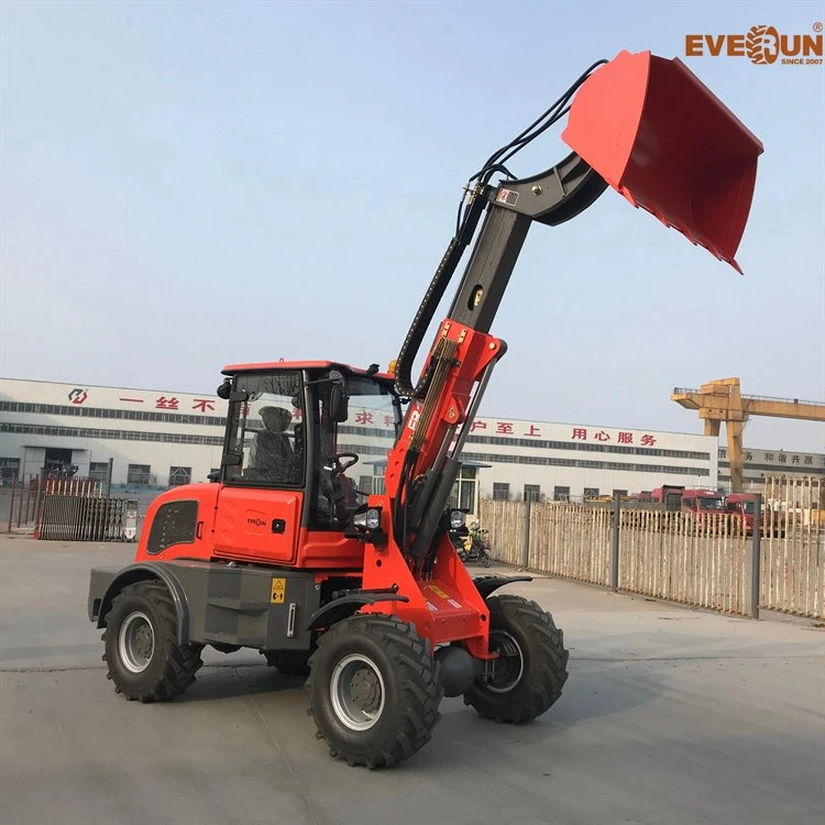 Everun 1.5t Er1500 Agricultural Machinery with CE Multifunction Mini Telescopic Wheel Front Loader