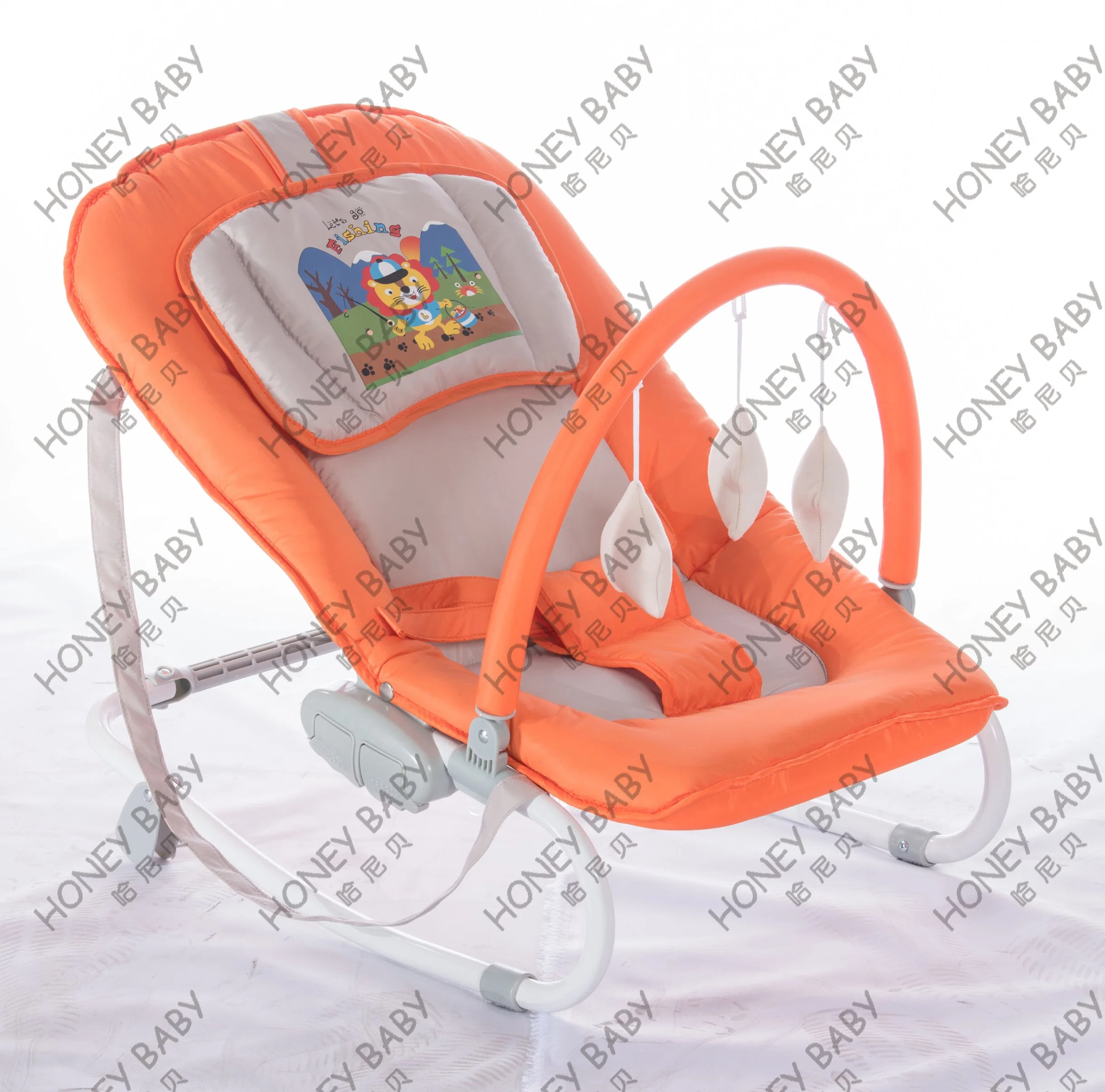 Fabricante Mayorista/Proveedor de Bouncer silla barata recién nacido, lactante y la almohadilla del asiento lavable niño bebé columpio Rockerproduct Namebaby Bouncersize60 (L) *44 (W) * 50 (H) Cm.