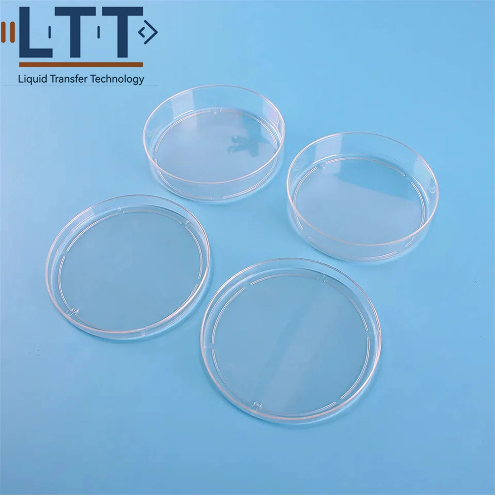 Lowest Price 90mm Disposable Lab Medical Plastic Petri Dish Cell Culture Dish Polypropylene Disposable Plastic 90*15mm Tissue Culture Plate Cell Culture Dish