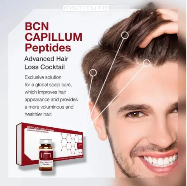 Spain Bcn Hair Growth Magic Box Bcn Capillum Peptides Extreme Scalp Curing Hair Loss Essence Liquid Essence