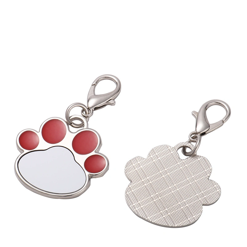 A impressão de transferência de calor pendente em branco em forma de garra Cat Dog Tag (Etiqueta Pendente Dom promocionais dons Multi-Color personalizada