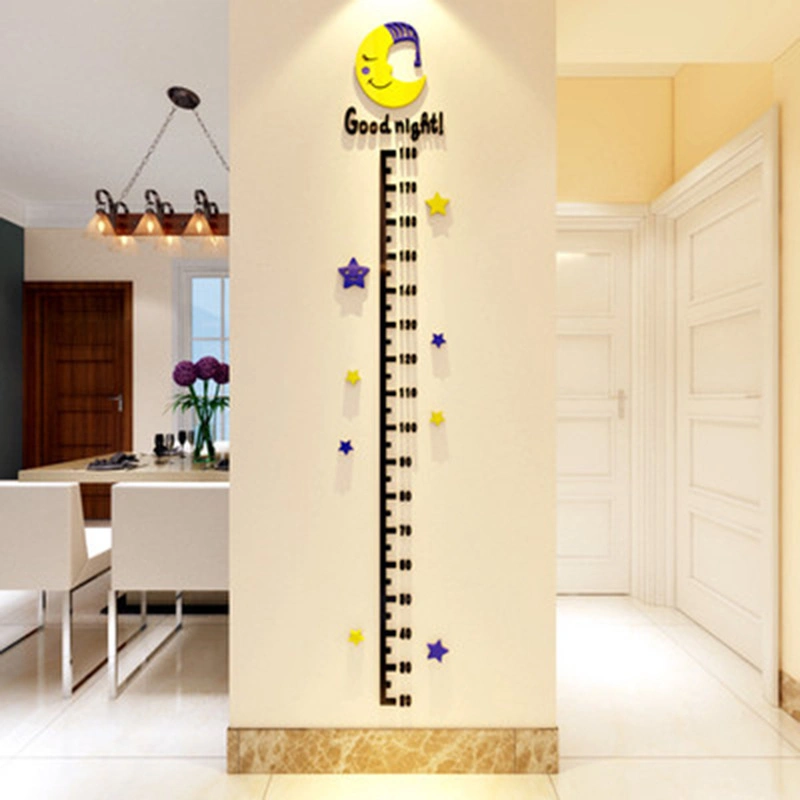 Height Measurement Wall Sticker Children's Room Acrylic 3D Wall Sticker