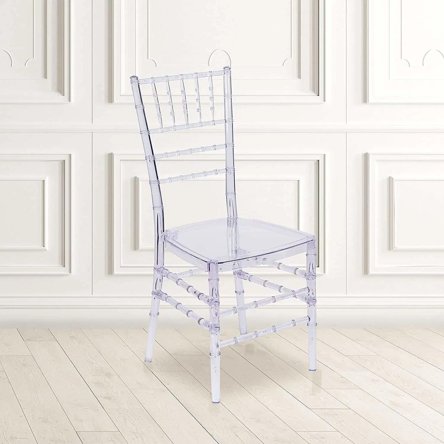 Wholesale Stackable Clear Resin Acrylic Wedding Chavari Chairs Hotel Tiffany White Chairs Plastic Events Wedding Transparent Chiavari Resin Hotel Banquet Chair