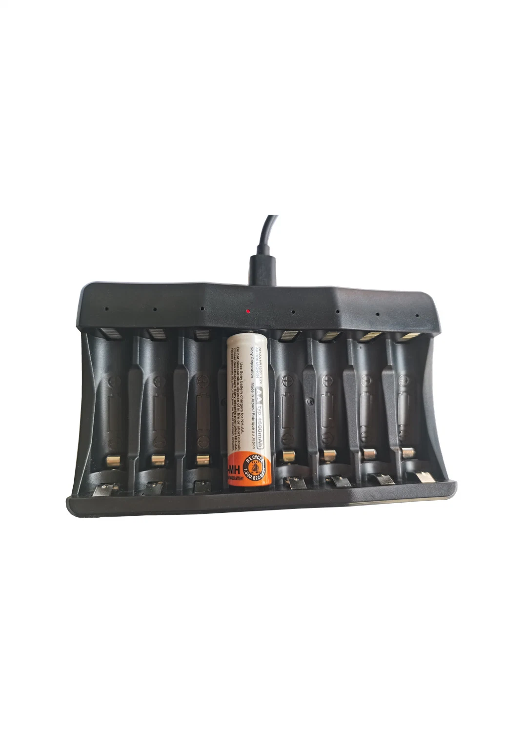 8bay Ni-MH AA/AAA/Ni-CD Rechargeable Battery Charger