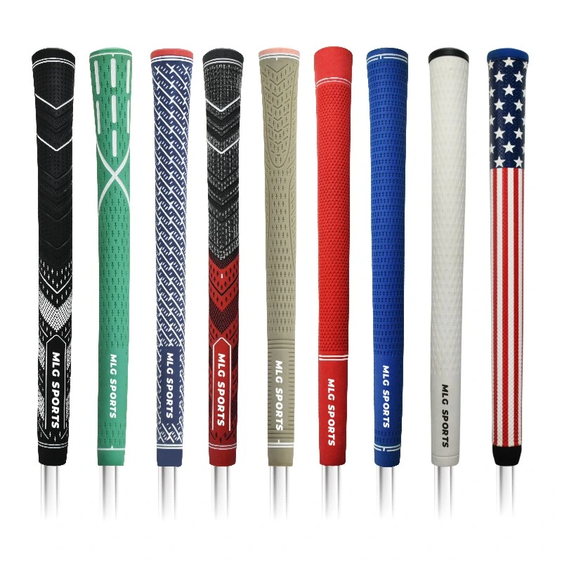 Golf Club Grips Wholesale/Supplier Custom Golf Iron Putter Grip Manufactures Silicone Rubber Standard Midsize Jumbo Tour Golf Grips