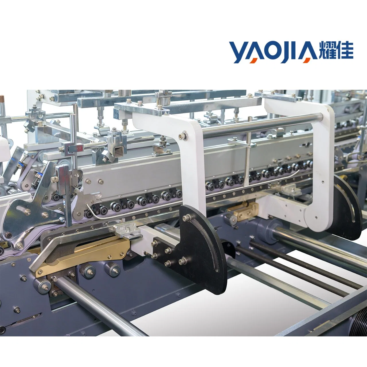 Automatic High-Speed Folder Gluer Yaojia Pallets Small Box Making Machine
