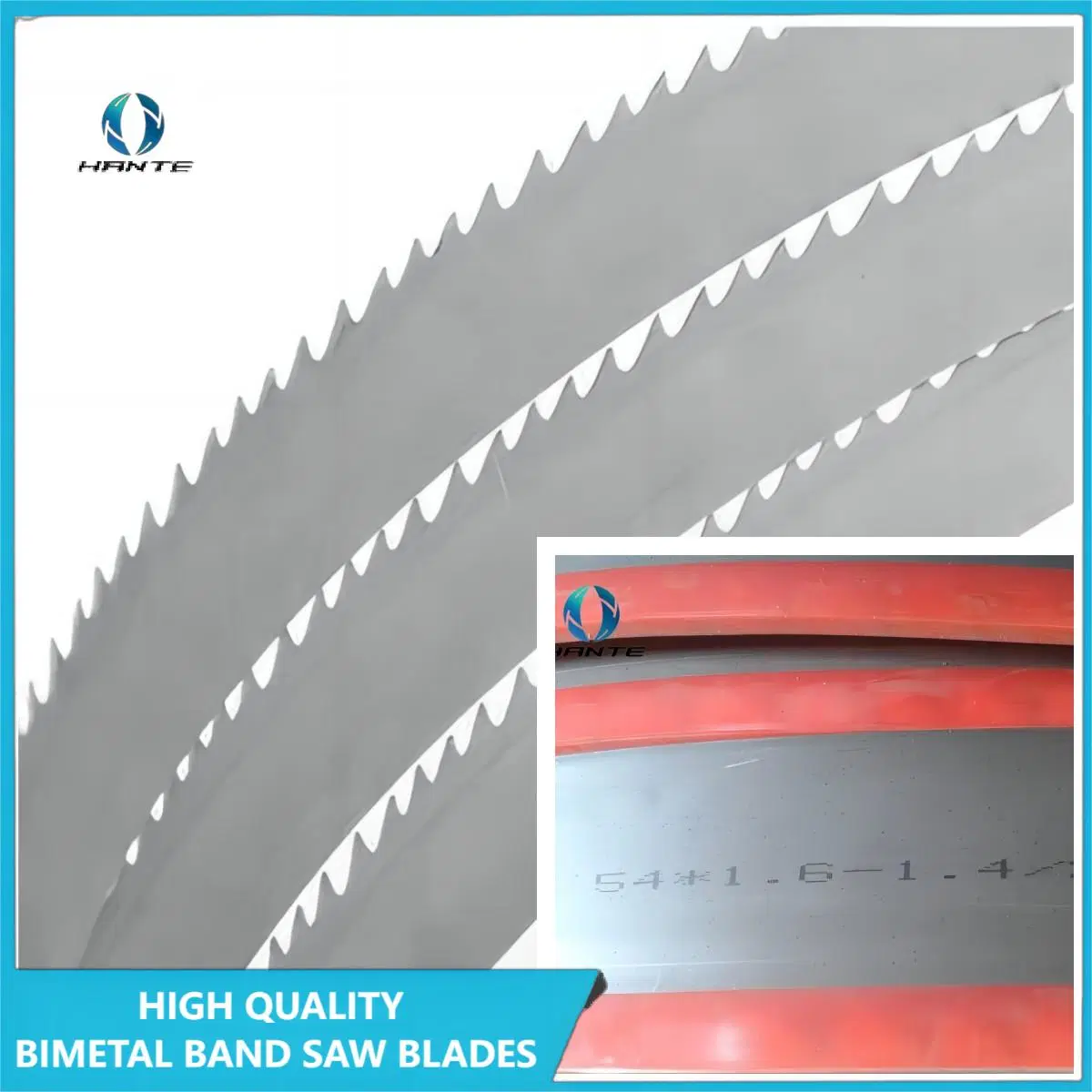 54*1.6*4/6 High Performance Bimetal Band Saw Blade/Bandsaw Blades for Aluminum Cuttingstainless Steel &middot; HSS Blade