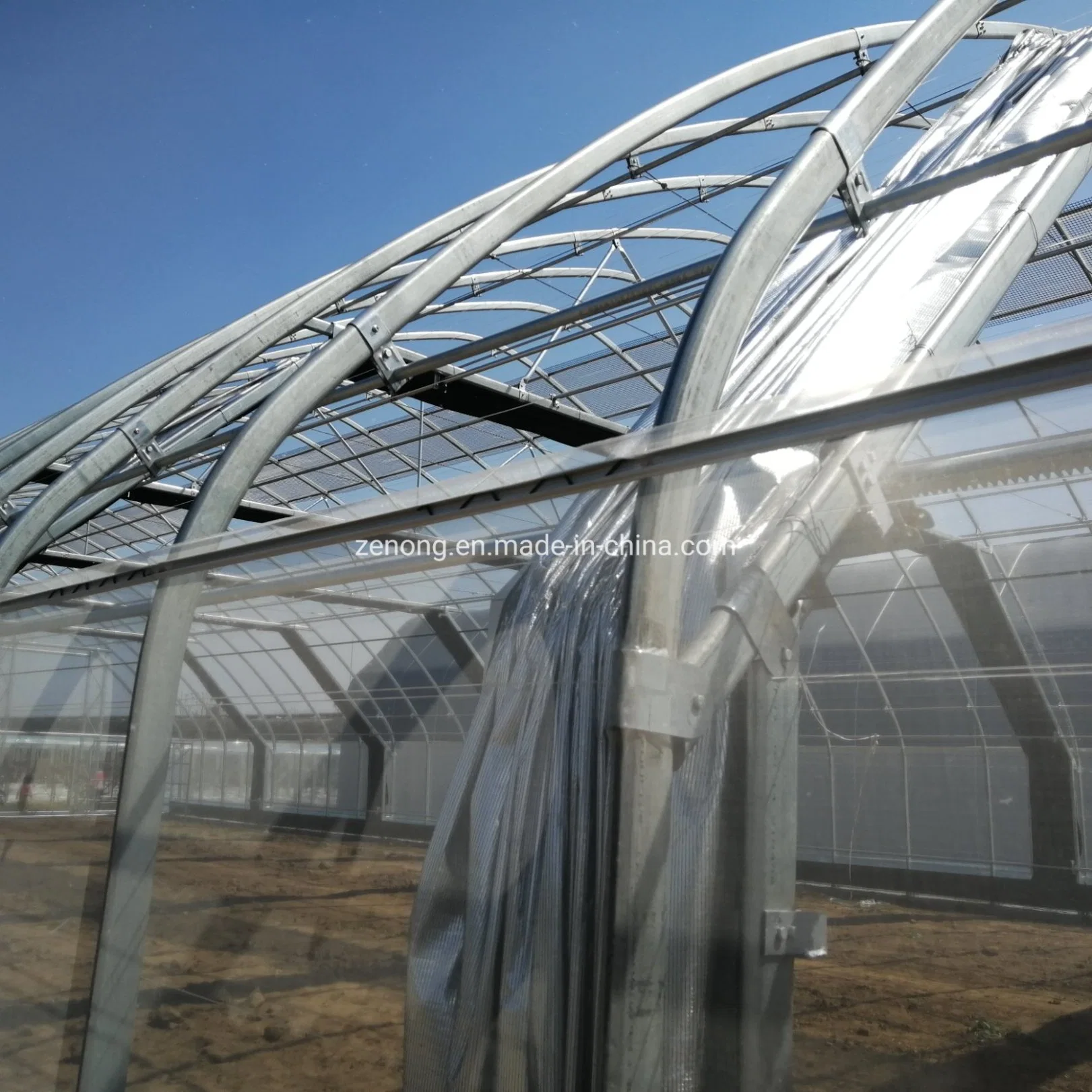 Light Deprivation System Tunnel Greenhouse 100% Shading with Blackout System