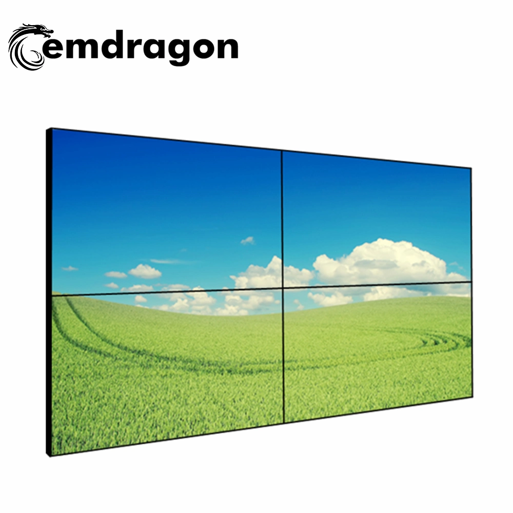 Indoor LED Display 46 Inch LCD Did Screen 2 X 2 Video Wall Ultra Narrow Bezel 3.5 mm Advertising LCD Advertising Display