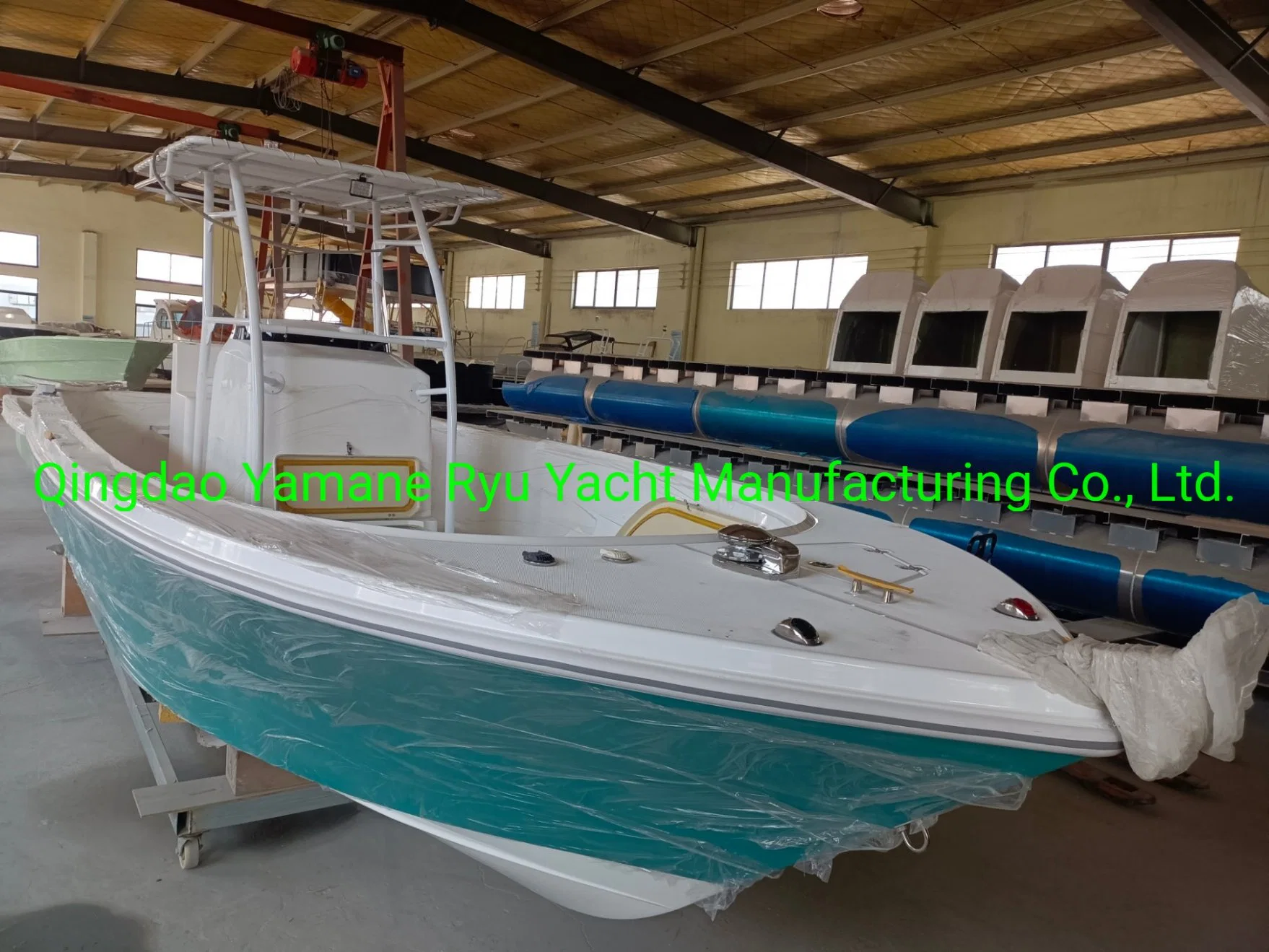 Yamane CE zertifiziert Sg850b 8,50m Fiberglass Fishing Boat Speed Boat In Big Sea