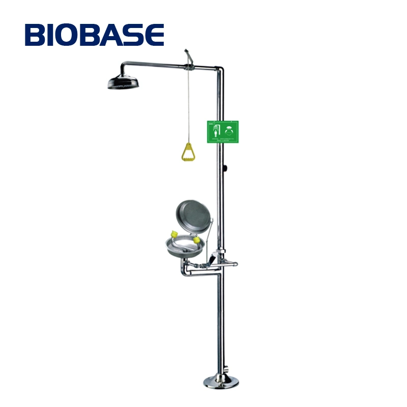 Lave-oculaire de laboratoire Biobase, douche d'urgence, lave-oculaire