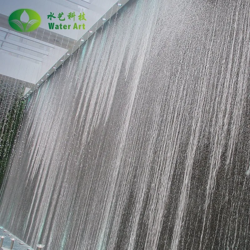 Free Design Stainless Steel 304 Outdoor Small Garden Water Fountain Water Curtain