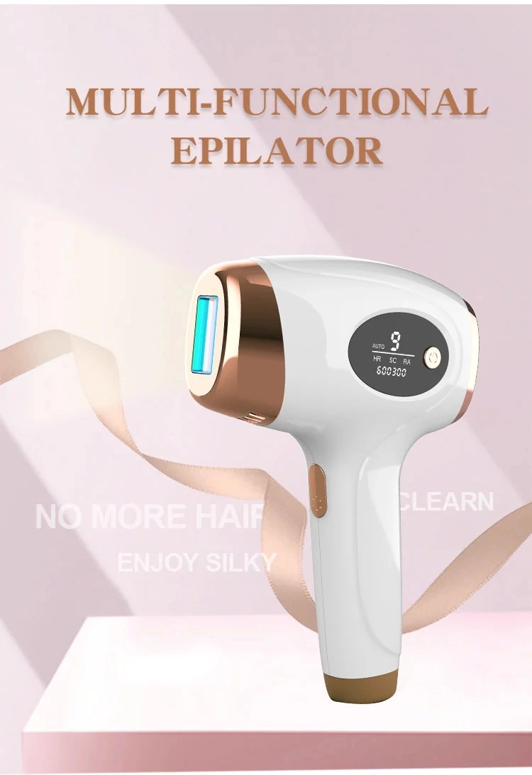 Épilateur épilation sans fil fonctionnement LED éclairage laser IPL Dépose