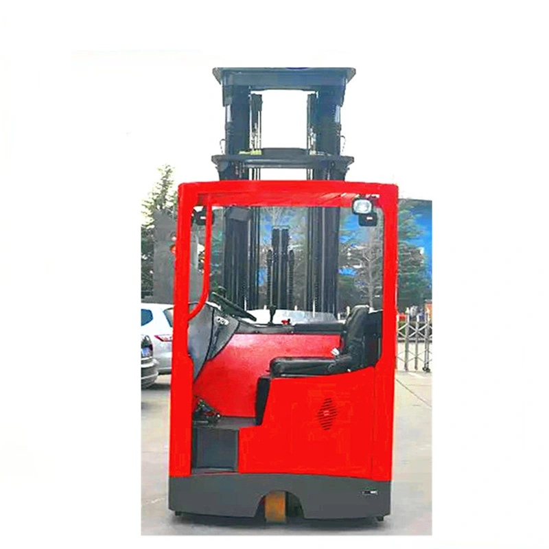 Lifting Equipment Sit on Electric Reach Truck Forklift Price