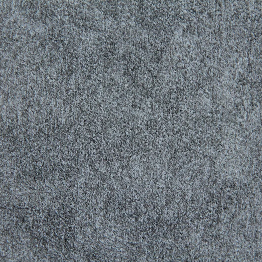 Dark Grey Fashion 100%Polyester Textiles Suede Fabric for Garment/Dress/Trench Coat