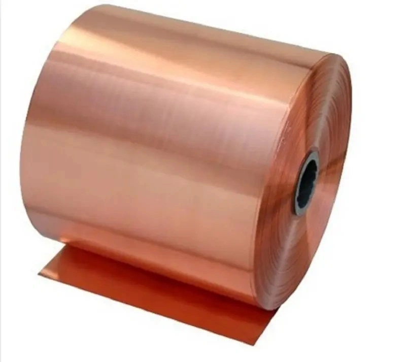 C1100 C1200 0.1 mm Copper Alloy Strip Copper Foil for Battery Copper Tape Foil