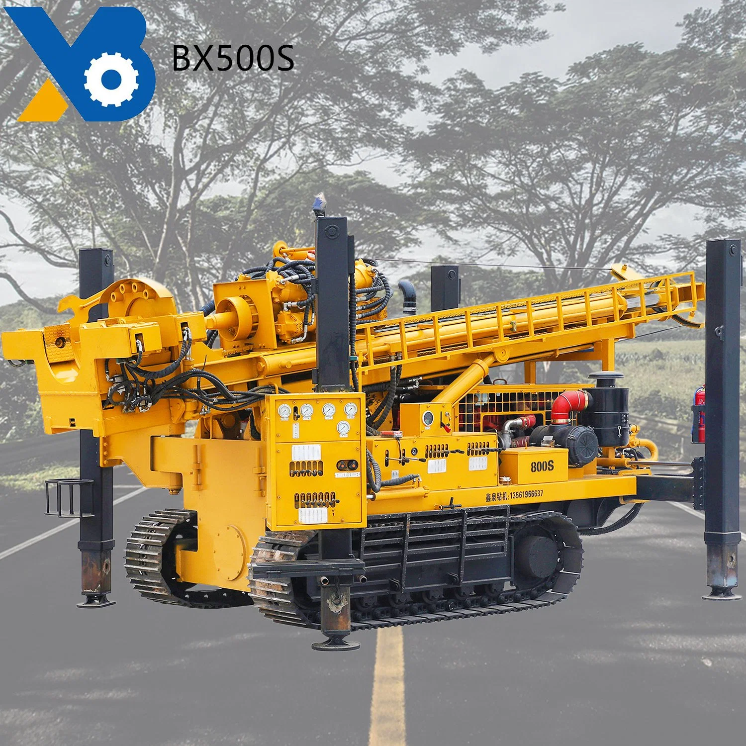 Latest Technology Hydraulic Core Drilling Machine Geological Exploration Wireline Rope Core Drilling Rig