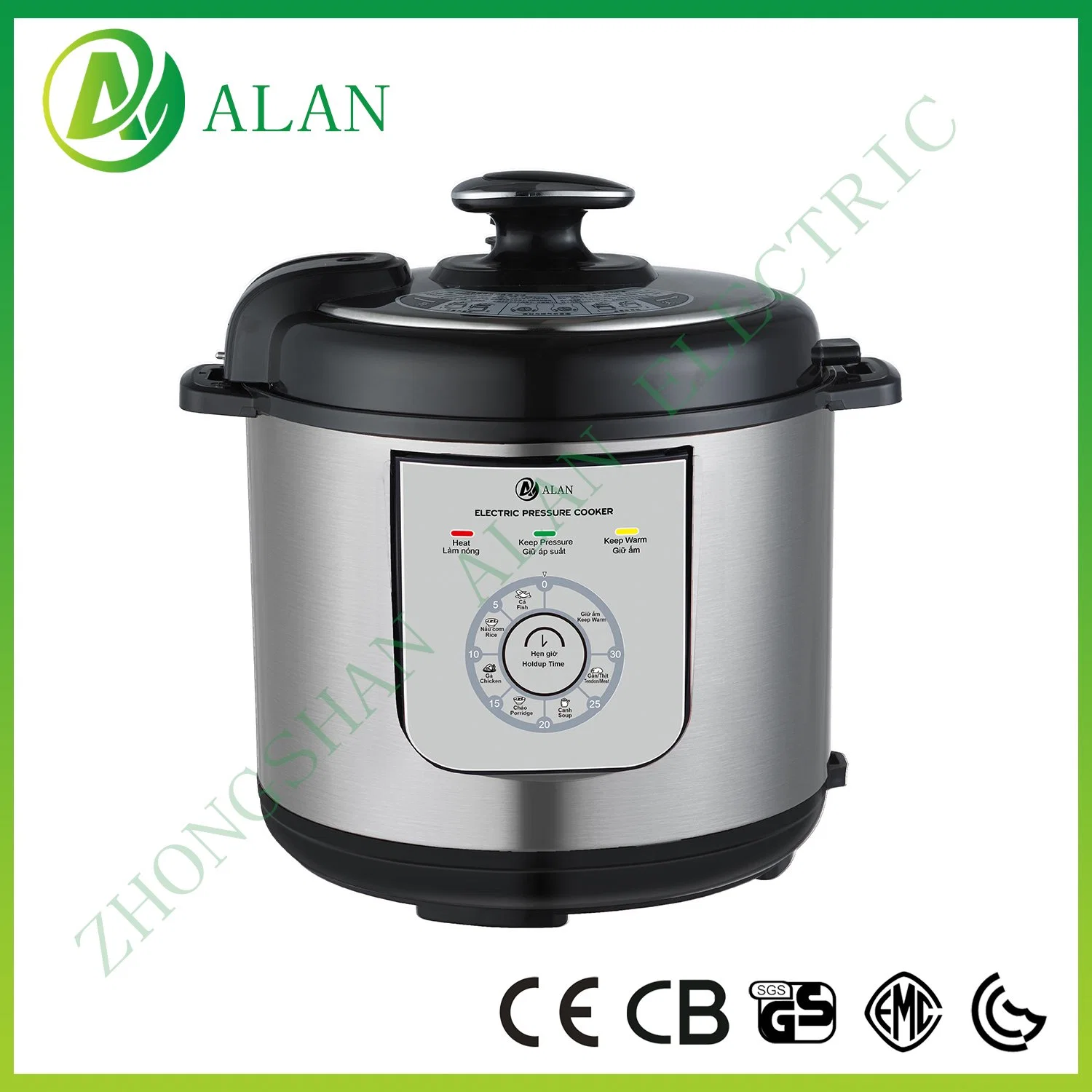 Hosehold Large Capacity Soup Cooker Deep Fry Electric Pressure Cooker for Home Use