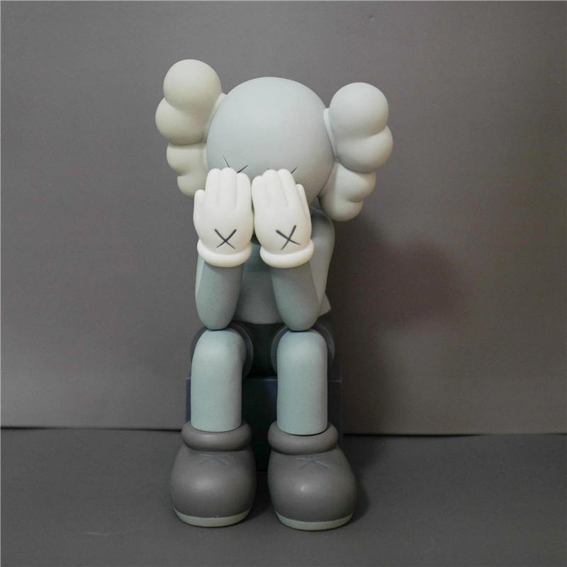 Plastic Kaws Toys Doll Companion Model Artwork Cartoon Character Home Desk Decoration