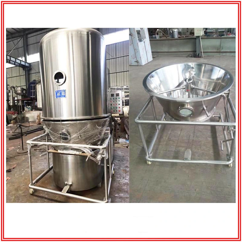 Food Grade High Efficient Fluid Bed Drying Machine for Powder and Granule Material