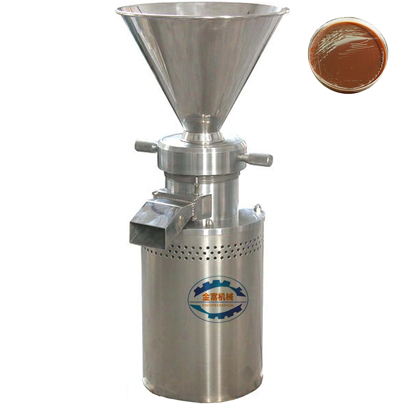 Automatic Grain Beans Fruits Nuts Peanut Spicy Tomate Paste Butter Grinding Colloid Mill Machine