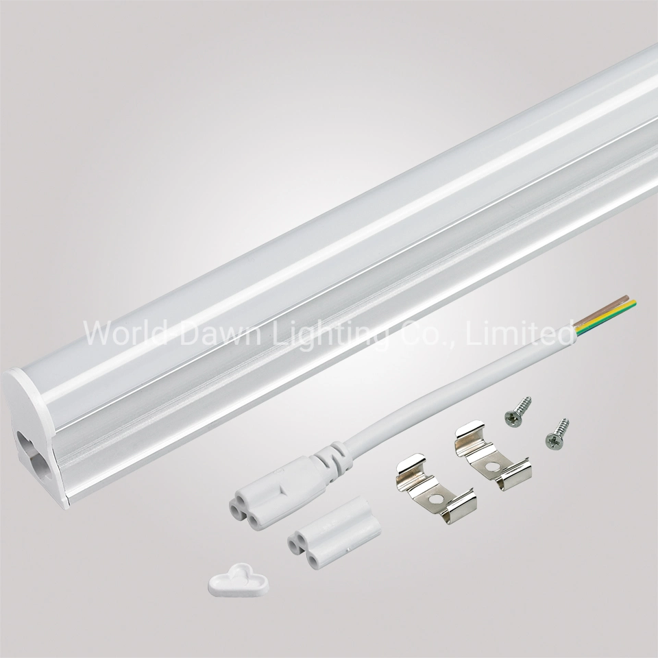 2 anos de garantia: Tubo T8 LED integrado de 1,2 metros, 18 W e 24 W, 2700-6500 K. Luz