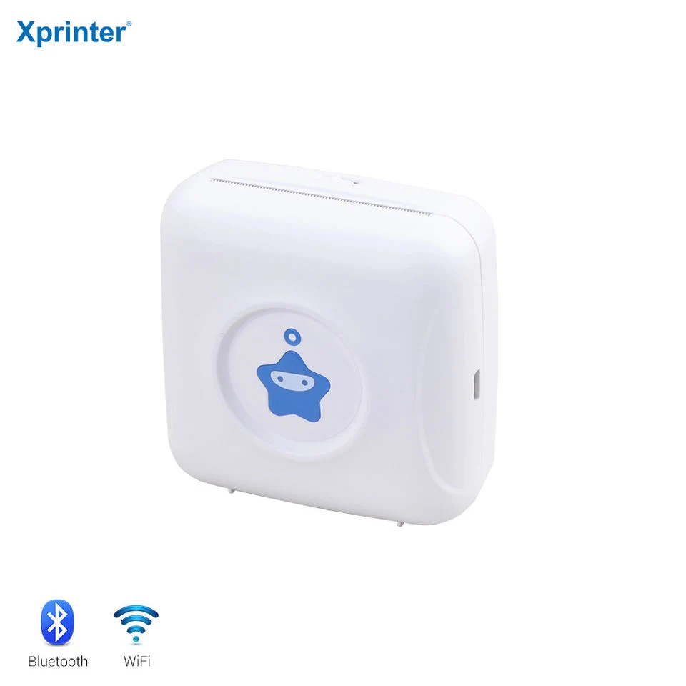 Xprinter ODM Imprimante Thermique portátil Mini impresora pequeña para el teléfono (XP-TP2-Y)