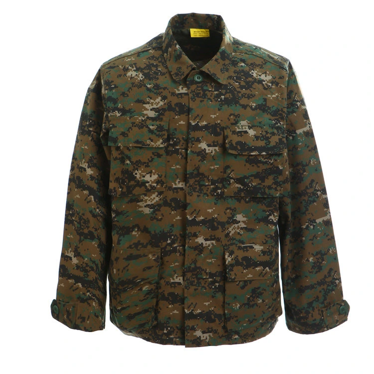 Estilo militar personalizado traje Bdu traje de combate táctico de camuflaje