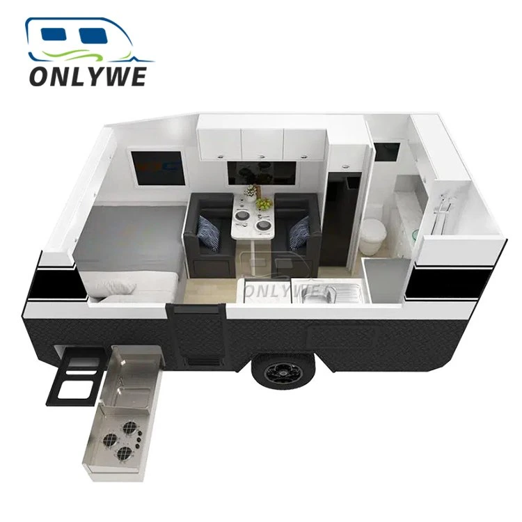 Nur Overland Wohnwagen Wohnwagen Off Road Hybrid Caravan Australian Standard