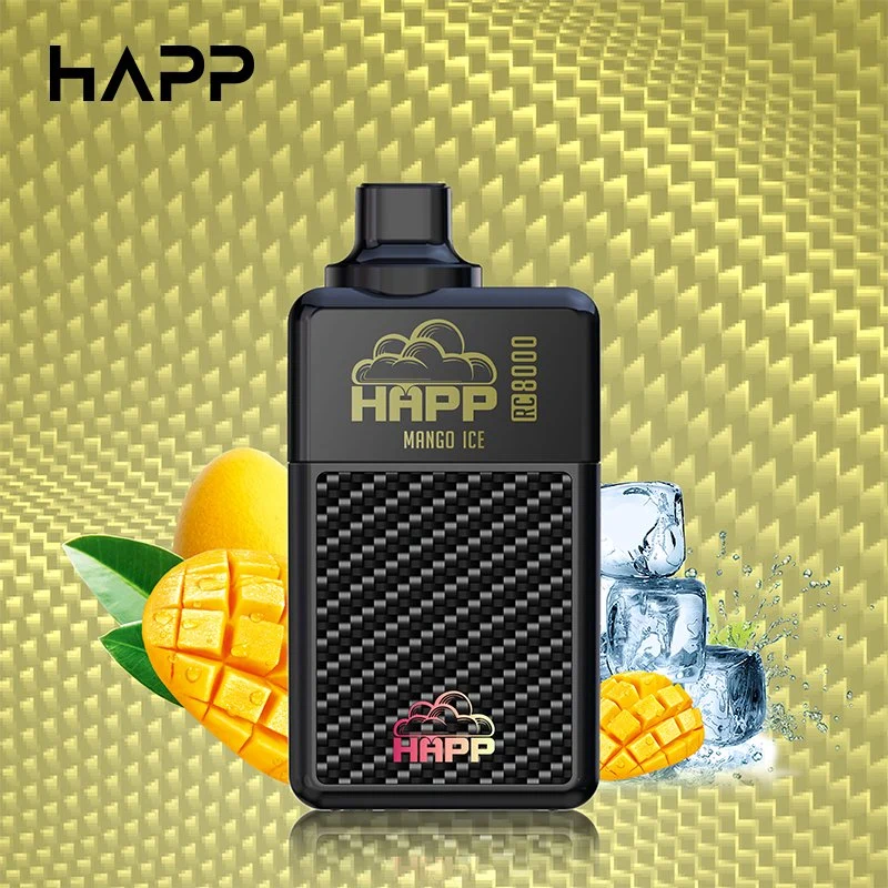 Happ 8000 Puff 13ml Pod 10 Flavors Disposable Electronic Cigarettes Vape Box