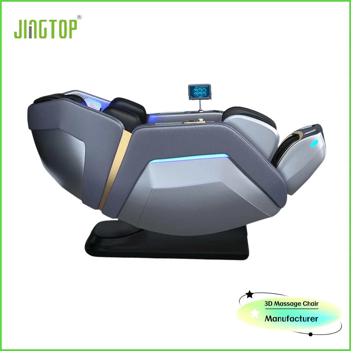 Jingtop Professional 3D 4D Real Relax Robot Hands recliner Wireless Cadeira de massagem com controlo remoto