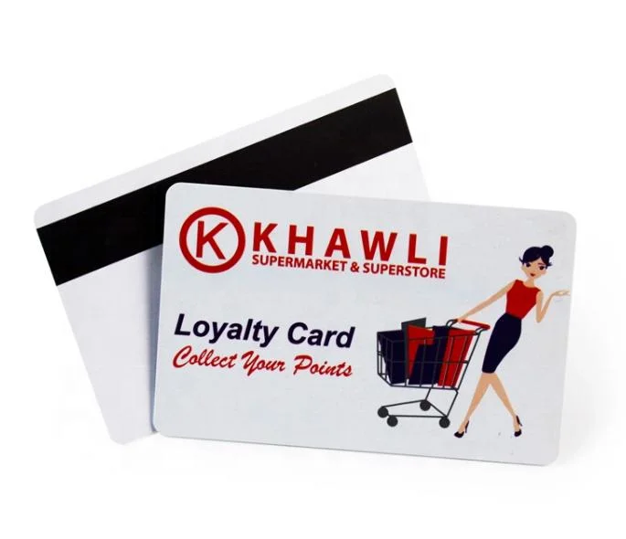 Magnetic Stripe Cleaning Card PVC Magnetic Stripe Membership Card for Club