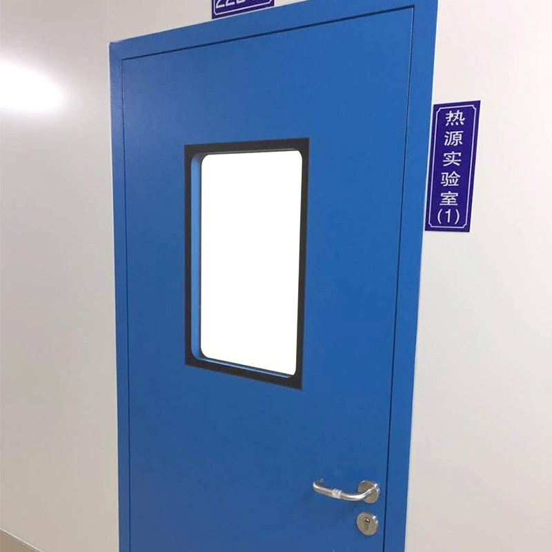 900mm*2100mm/1000mm*2100mm/1200mm*2100mm/1500mm*2100mm Aluminum Honeycomb Security Stainless Steel Cleanroom Door