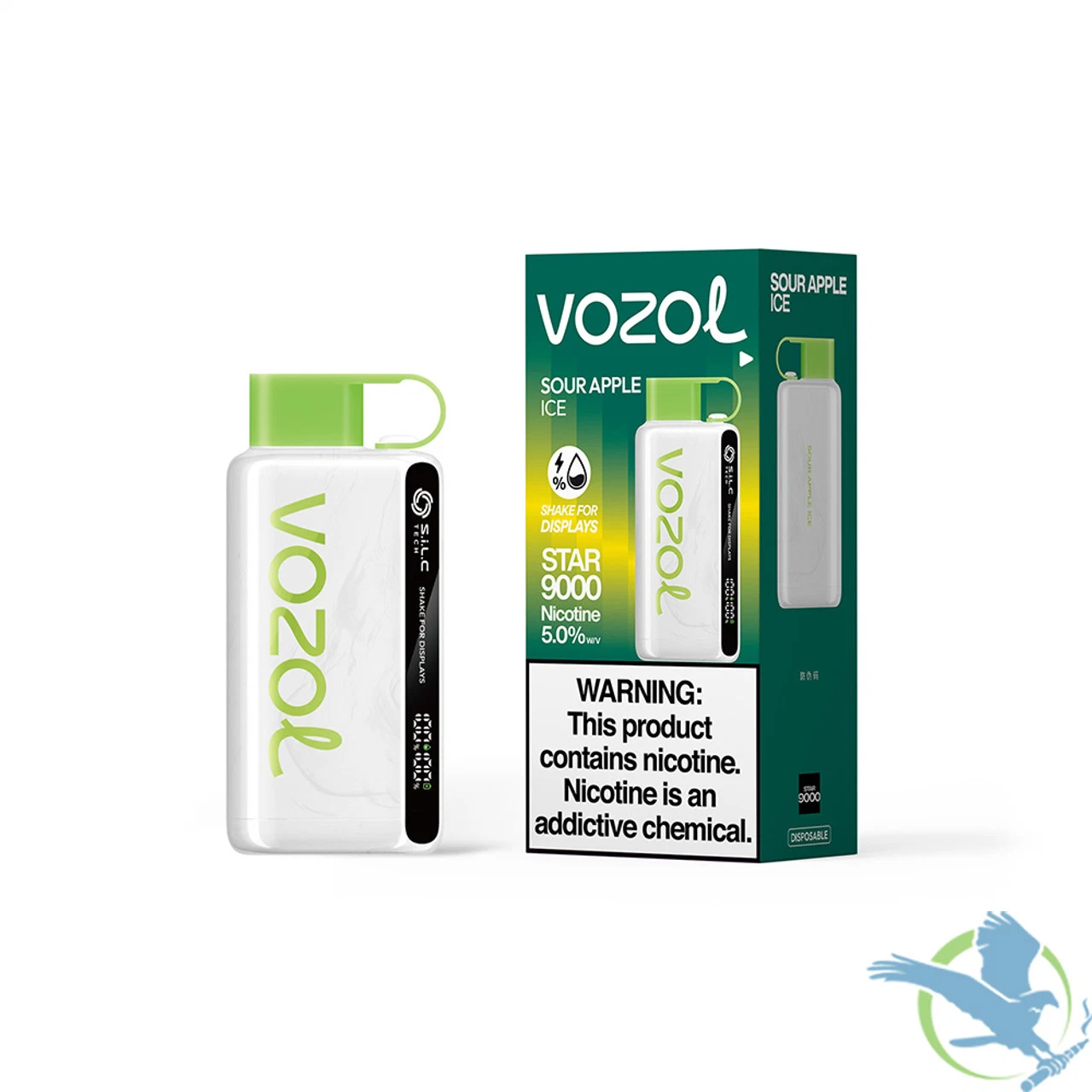 Nouveau Vozol Neon 10000 Bar Gear Star 9000 12000 Bouffées Maskking Randm Tornado 7000/9000 Jetable en Gros Pod E Hookah Vape E Hookah