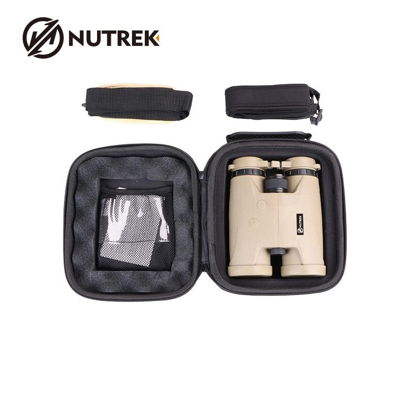 Nutrek Optics 8X42 Laser Rangefinder Binoculars with Distance, Angle, Height Measurement