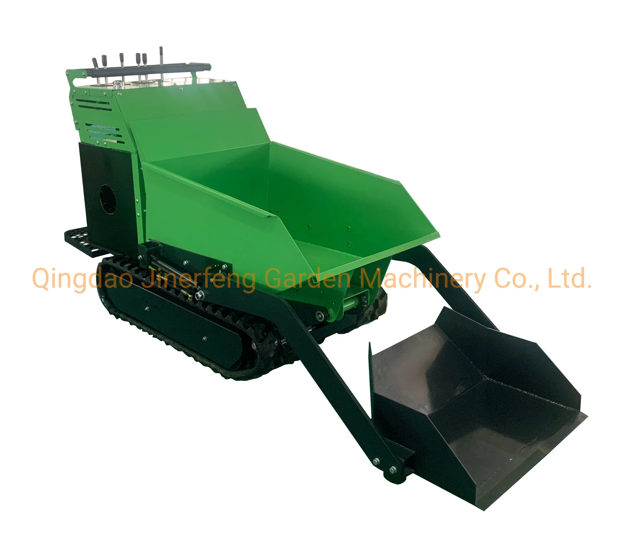 Hydraulic Gasoline Crawler Tracks Mini Dumper