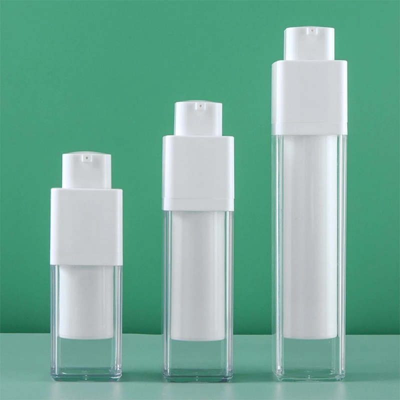Wholesale/Supplier Plastic Bottle 15/30/50ml Luxury Cosmetic Packaging Airless Pump Bottle