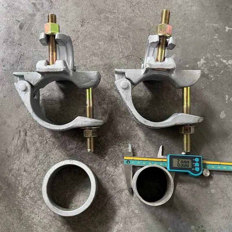 Scaffolding Couplers Galvanized German Type 48.6mm by 60.3mm Forged Tube Connectors