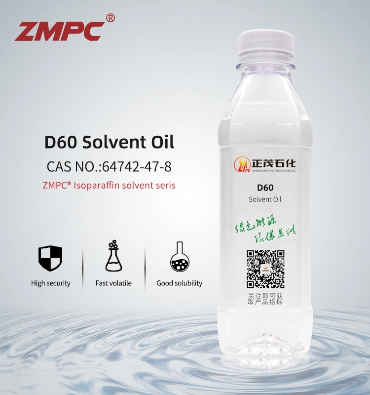 D60 solvente hidrocarbonado para adesivos e selantes ecológicos CAS 64742-47-8