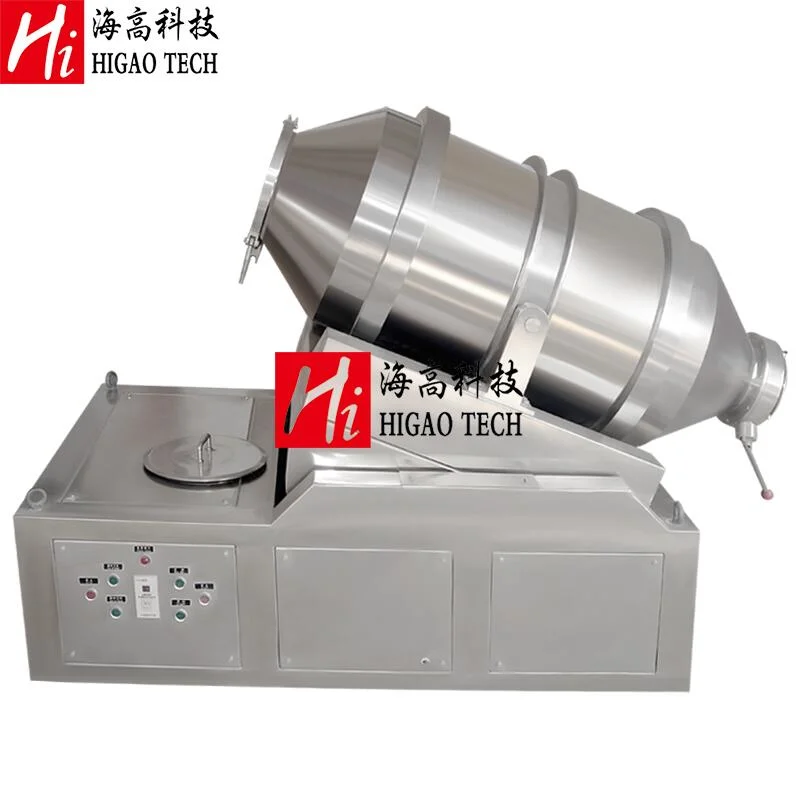 Pharmaceutical Machine 2D Movement Stainless Steel Industrial Mixing Equipment