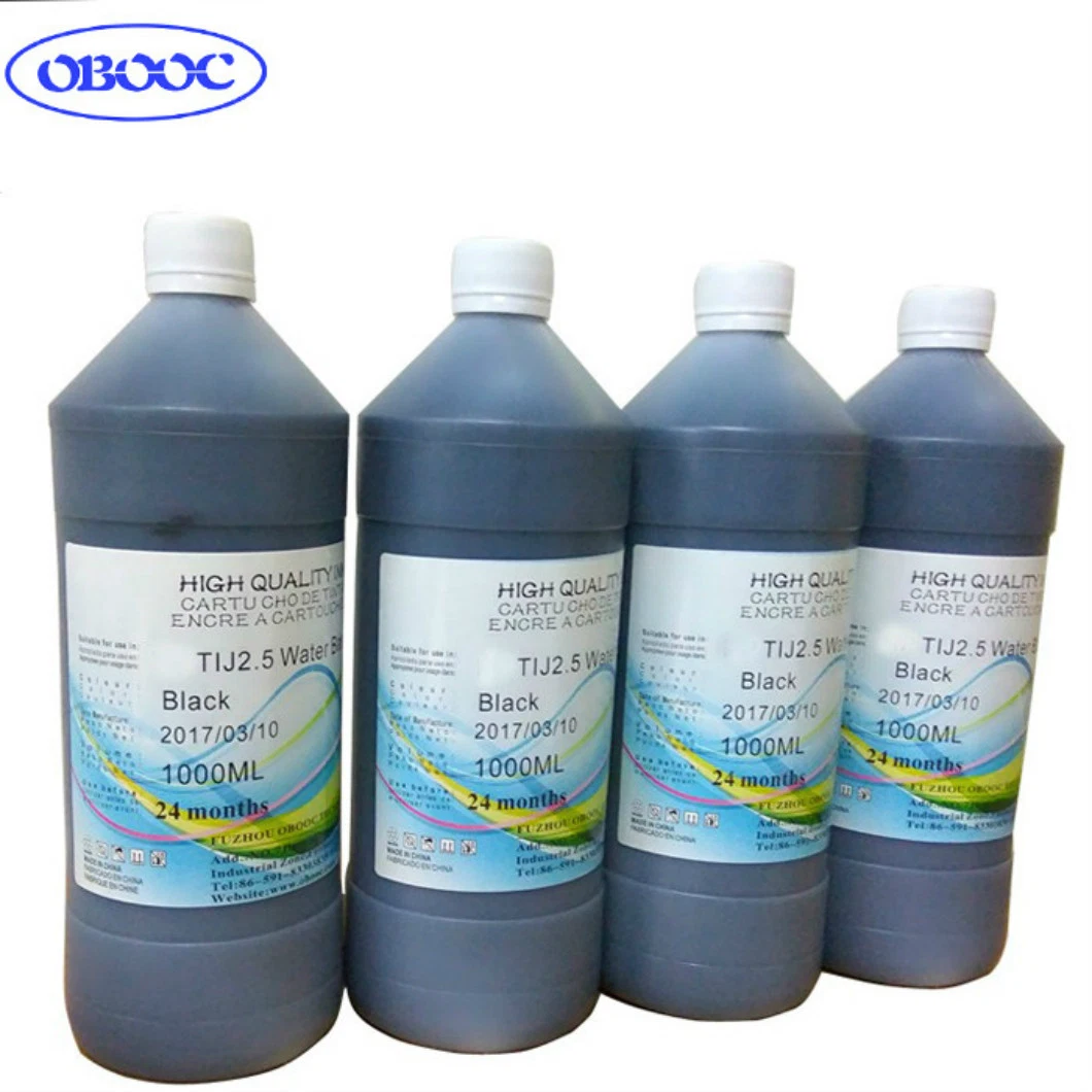 1000ml de agua embotellada compatible 51645un cartucho de tinta para impresora de codificación