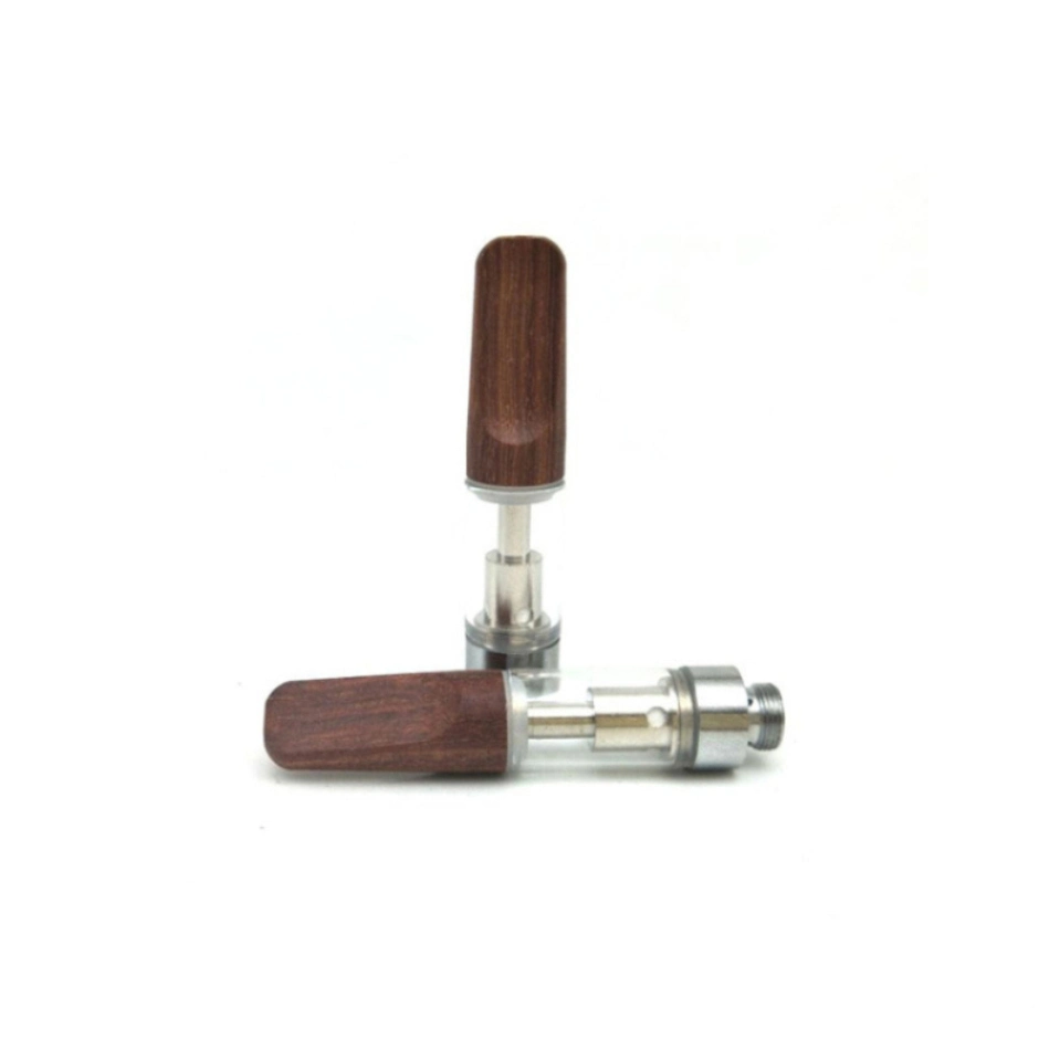 RW C15 Wooden Screwed Mouthpiece Refillable Vape Carts Thick Oil Hhc Live Rosin Vaporizer Packaging 1ml Disposable/Chargeable Cartridge Pen
