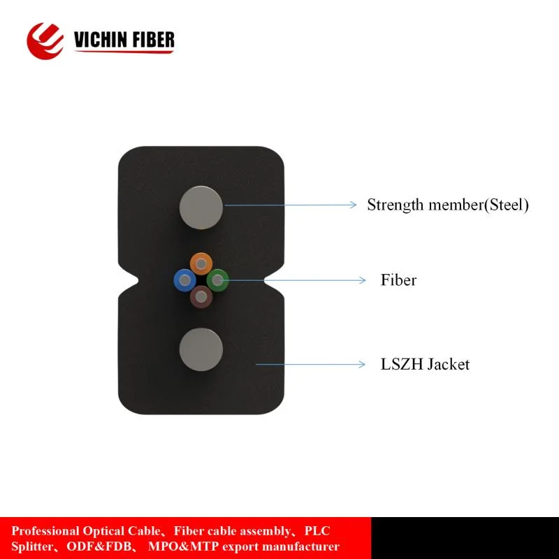 Piscina Gjxh-4b6a1 tipo de arco de cable de fibra óptica FTTH